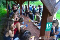 На территории Августовского канала проходит слет молодежи Гродненской епархии