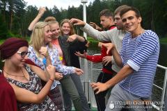 На территории Августовского канала проходит слет молодежи Гродненской епархии