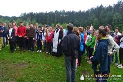 На территории Августовского канала проходит слет молодежи Гродненской епархии