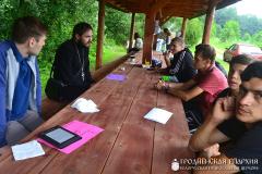 На территории Августовского канала проходит слет молодежи Гродненской епархии