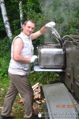 На территории Августовского канала проходит слет молодежи Гродненской епархии