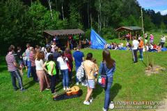 На территории Августовского канала проходит слет молодежи Гродненской епархии