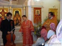 В храме святителя Луки состоялась встреча с виолончелистом Сергеем Ерилиным