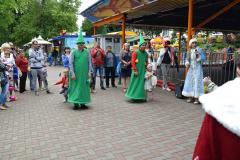 В парк Жилибера на выходных наведались Деды Морозы