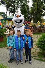 В парк Жилибера на выходных наведались Деды Морозы