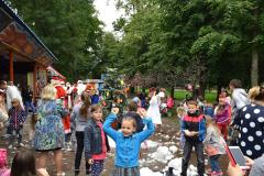 В парк Жилибера на выходных наведались Деды Морозы