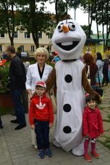 В парк Жилибера на выходных наведались Деды Морозы