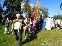 Престольный праздник в храме деревни Комотово