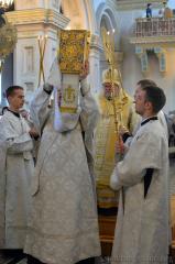 В день Преображения Господня архиепископ Артемий совершил Литургию в Покровском соборе
