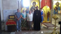 Прихожане поселка Радунь приложились к мощам преподобного Силуана Афонского