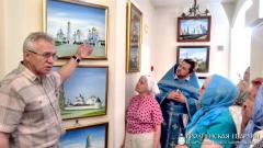 Выставка работа Татьяны Ураловой в галерее «Шпiталь» при храме святителя Луки