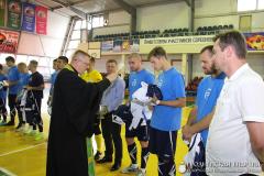 Священник встретился с участниками чемпионата Республики Беларусь по мини-футболу