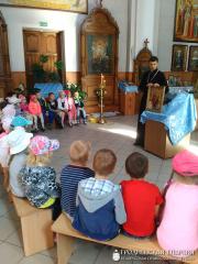 Воспитанники детского сада №7 г.Волковыска посетили с экскурсией Петро-Павловский собор