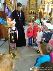 Воспитанники детского сада №7 г.Волковыска посетили с экскурсией Петро-Павловский собор