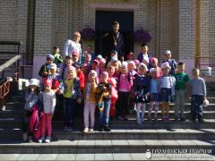 Воспитанники детского сада №7 г.Волковыска посетили с экскурсией Петро-Павловский собор