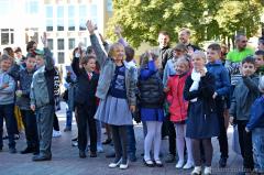 Начало учебного года в Покровском соборе: торжественная линейка и молебен