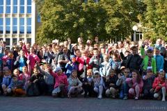 Начало учебного года в Покровском соборе: торжественная линейка и молебен