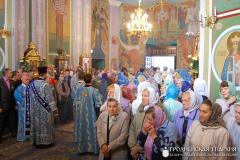 Архиепископ Артемий сослужил Патриаршему Экзарху за праздничной литургией в Свято-Рождество-Богородичном монастыре города Гродно