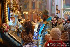 Архиепископ Артемий сослужил Патриаршему Экзарху за праздничной литургией в Свято-Рождество-Богородичном монастыре города Гродно