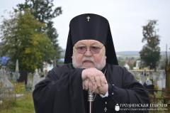 В день праздника Воздвижения Креста Господня архиепископ Артемий совершил литургию в храме города Свислочь