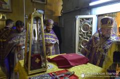 В день праздника Воздвижения Креста Господня архиепископ Артемий совершил литургию в храме города Свислочь