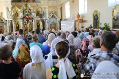 Молебен перед началом учебного года в храме поселка Зельва