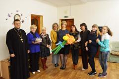 Братчики прихода Мефодия и Кирилла города Волковыска поздравили педагогов с днем учителя