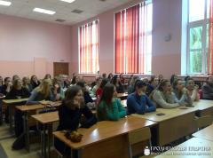 Cвященник провел беседу со студентами педагогического факультета Гродненского государственного университета