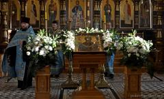 В канун праздника Покрова Пресвятой Богородицы архиепископ Артемий совершил всенощное бдение в кафедральном соборе Гродно