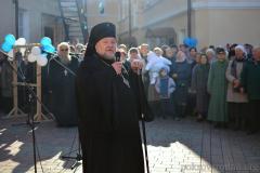 Архіепіскап Арцемій здзейсніў на Пакроў літургію ў гродзенскім саборы і адкрыў "ПАКРОЎСКАЕ СВЯТА"