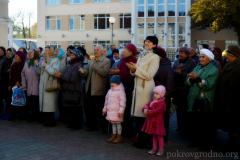 Архіепіскап Арцемій здзейсніў на Пакроў літургію ў гродзенскім саборы і адкрыў "ПАКРОЎСКАЕ СВЯТА"