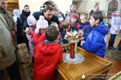 Воскресная школа прихода Афанасия Брестского посетила храм поселка Зельва
