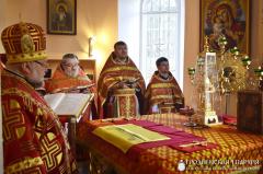 Архиепископ Артемий возглавил торжества по случаю 150-летия освящения храма великомученика Димитрия Солунского в Малой Берестовице