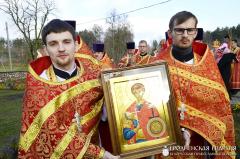 Архиепископ Артемий возглавил торжества по случаю 150-летия освящения храма великомученика Димитрия Солунского в Малой Берестовице