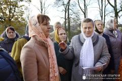 Архиепископ Артемий возглавил торжества по случаю 150-летия освящения храма великомученика Димитрия Солунского в Малой Берестовице