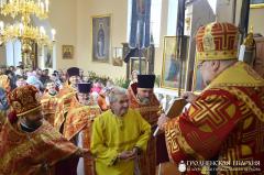 Архиепископ Артемий возглавил торжества по случаю 150-летия освящения храма великомученика Димитрия Солунского в Малой Берестовице