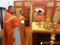 В храме деревни Голынка состоялось соборное богослужение Зельвенского благочиния