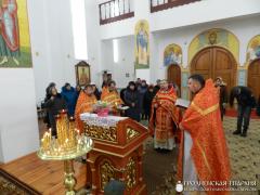 В храме деревни Голынка состоялось соборное богослужение Зельвенского благочиния
