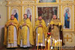 Соборное богослужение духовенства Зельвенского благочиния в храме деревни Словатичи