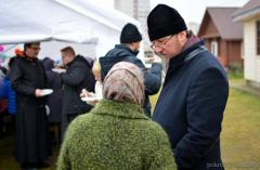 Престольный праздник в часовне святителя Тихона микрорайона Девятовка