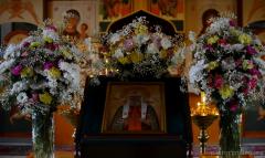 Престольный праздник в часовне святителя Тихона микрорайона Девятовка