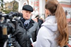 В Покровском соборе организовали экскурсию для посетителей Гродненского дома ночного пребывания