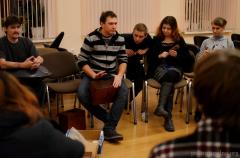 Участники интеграционного клуба "1+1" побывали в гостях у молодежного братства кафедрального собора