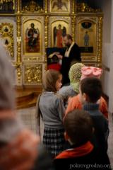 Первая исповедь воспитанников воскресной школы Покровского собора