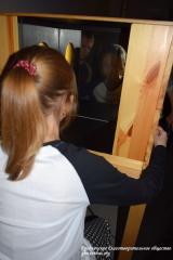 Ребята из детского клуба «Нарния» посетили уникальную интерактивную выставку «Очевидное и невероятное: оптические эффекты»