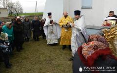 Престольный праздник в храме Архангела Михаила деревни Острово