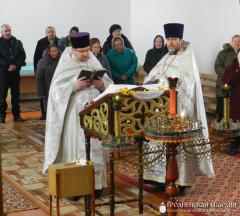 Престольный праздник в храме Архангела Михаила деревни Острово