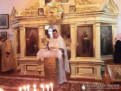 В храме Архангела Михаила города Щучина состоялось соборное богослужение