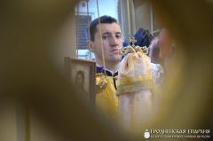 Архиепископ Артемий совершил литургию в храме Архистратига Божия Михаила города Щучин