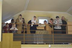 Архиепископ Артемий совершил литургию в малой церкви в честь Введения во храм Пресвятой Богородицы города Волковыска